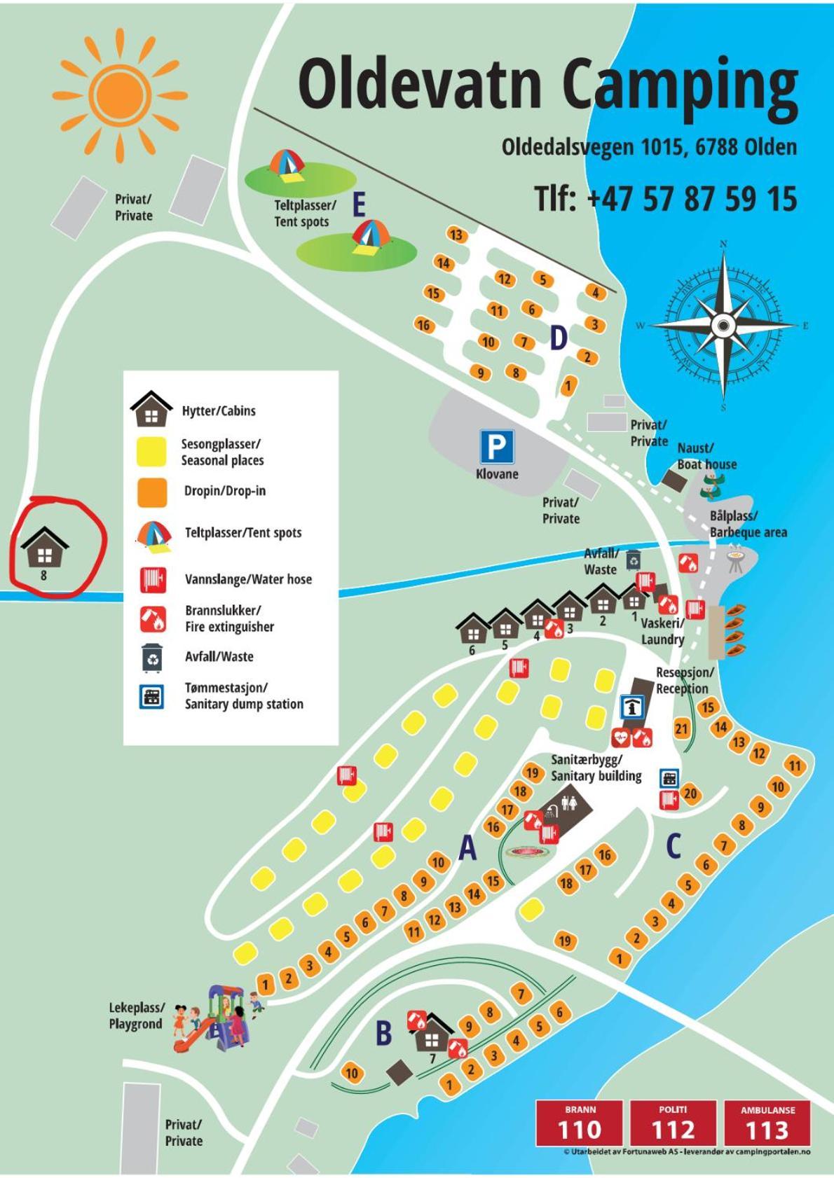 Oldevatn Camping Olden Kültér fotó
