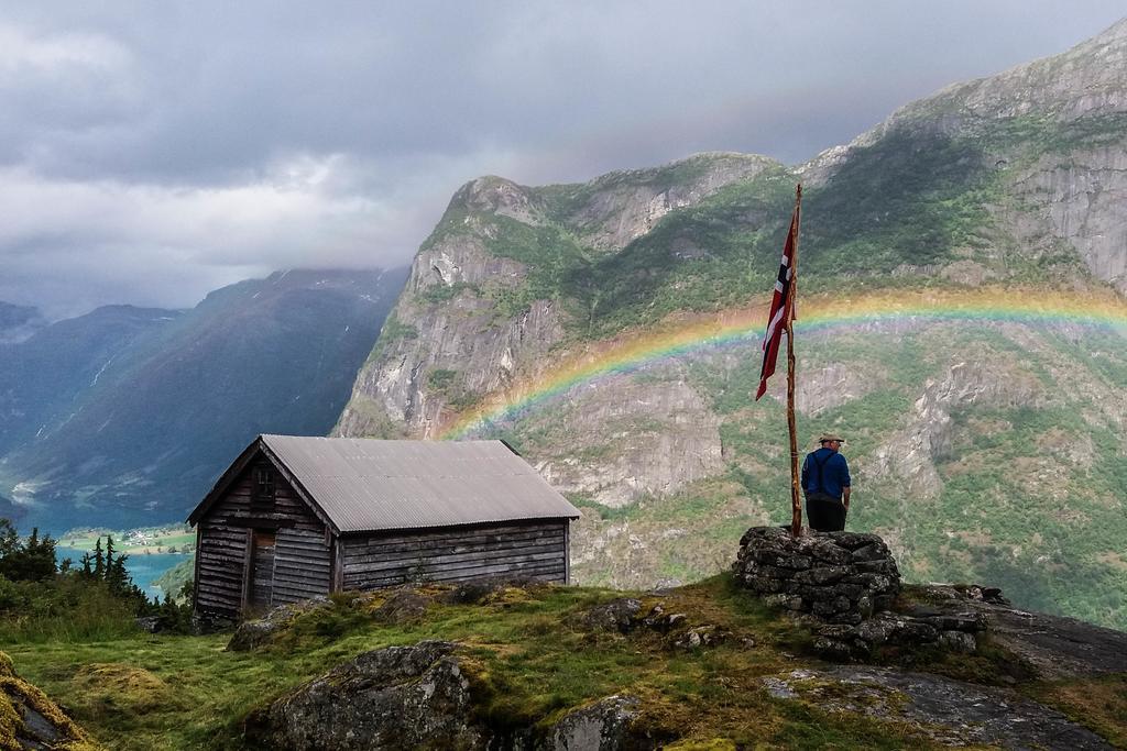 Oldevatn Camping Olden Kültér fotó