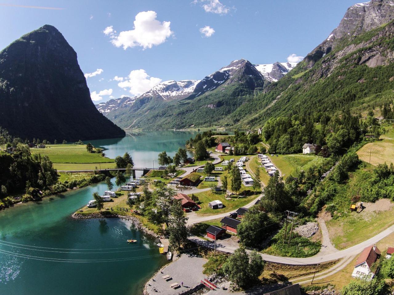 Oldevatn Camping Olden Kültér fotó